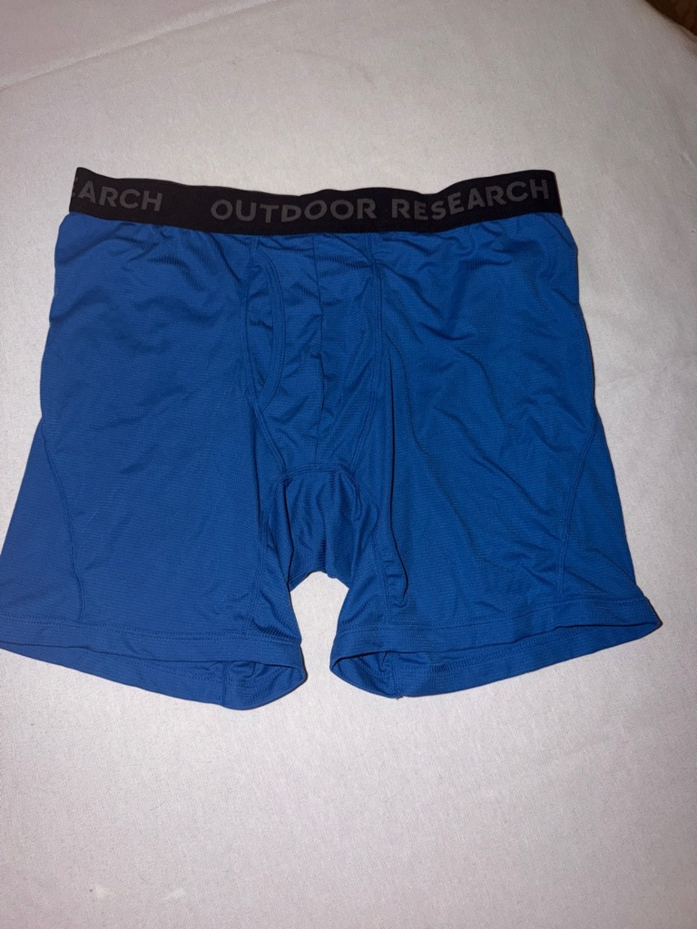 Outdoor Research Men's Royal Blue Performance Boxer Briefs Echo